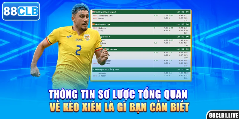 Thông tin sơ lược tổng quan về kèo xiên là gì bạn cần biết